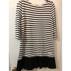 kate spade eyelet bottom dress